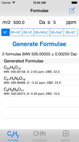 Molecular Formula Generatorのおすすめ画像1