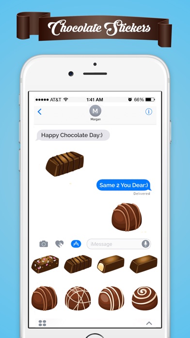 Animated Chocolate Stickers screenshot 4