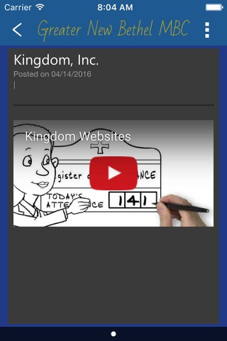Greater New Bethel MBC screenshot 2