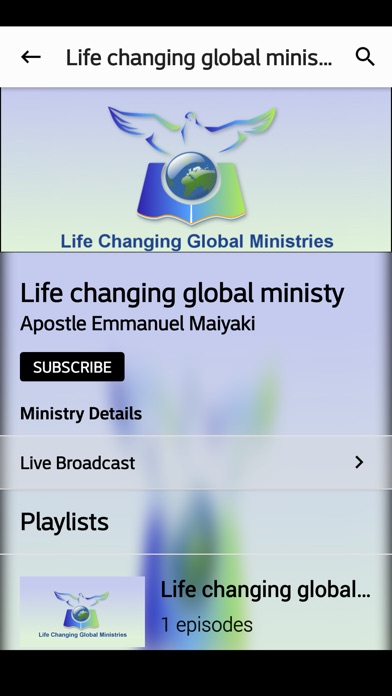Life Changing Global Ministry screenshot 2