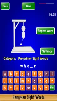 hangman sight words problems & solutions and troubleshooting guide - 1