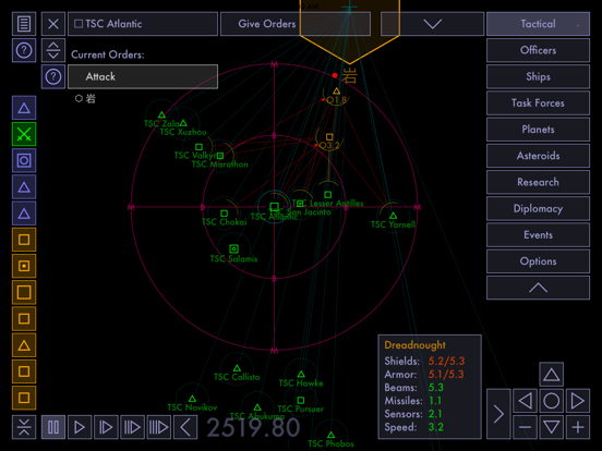 Screenshot #4 pour Tactical Space Command