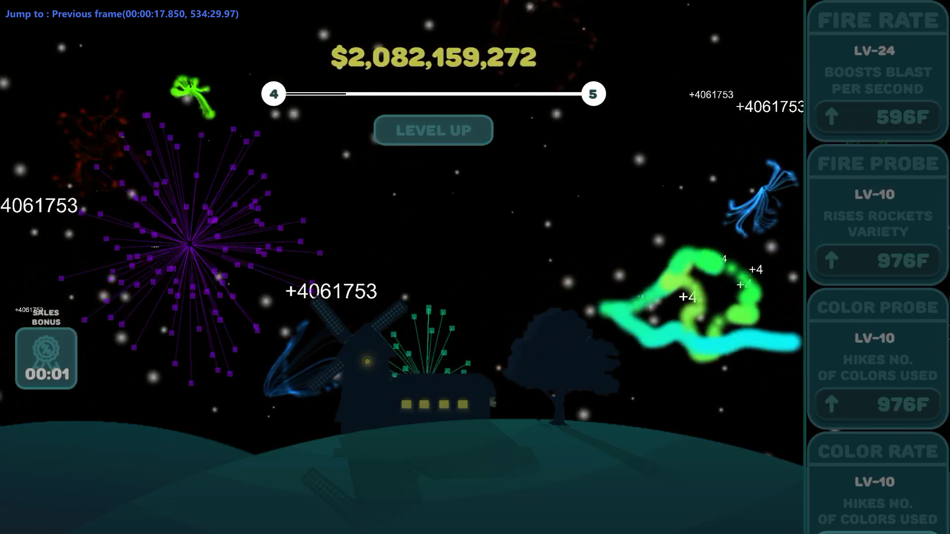 #2. Fireworks at 9 (iOS) 由: James De Raja