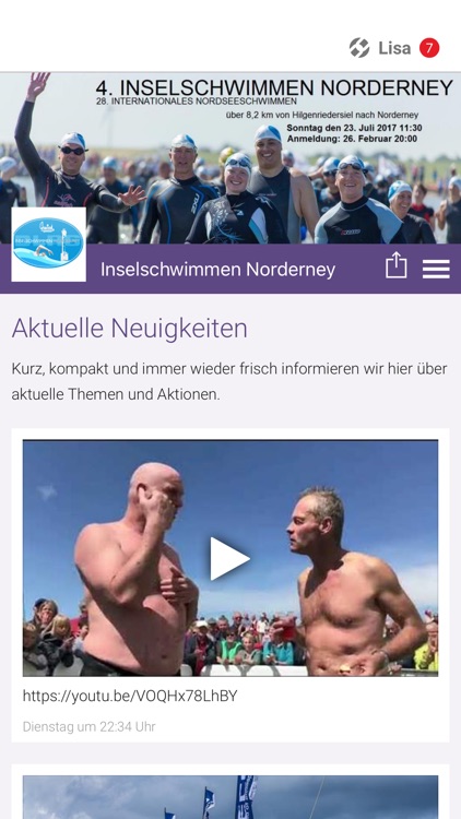 Inselschwimmen Norderney