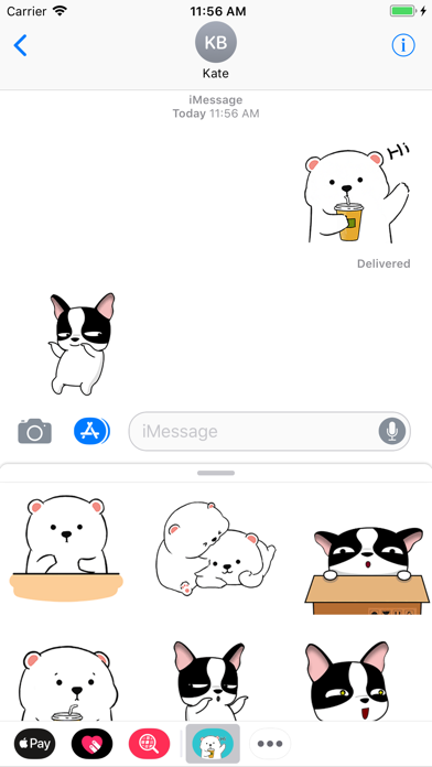 Funny Polar Bear and Bulldog Screenshot 4 - AppWisp.com