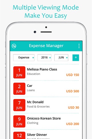 Money Expense Managerのおすすめ画像2