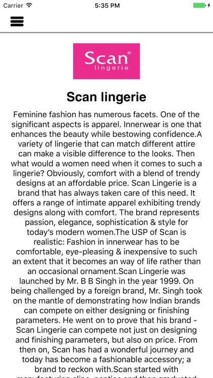 Scan Lingerie Pvt Ltd screenshot-4