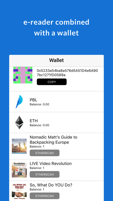 Publica e-reader screenshot
