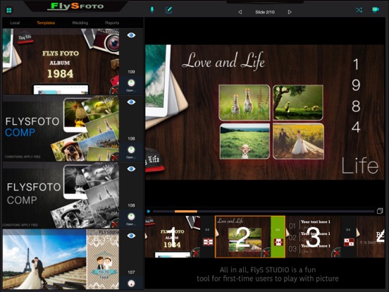 Screenshot #6 pour FlyS - Make a video slideshow