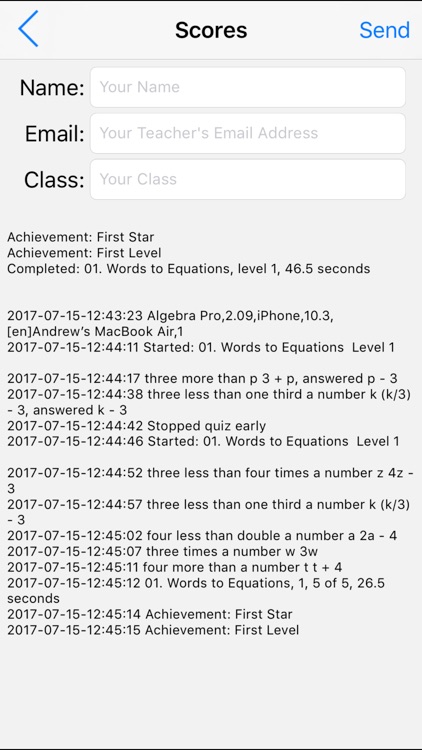 Middle School Algebra Pro screenshot-4