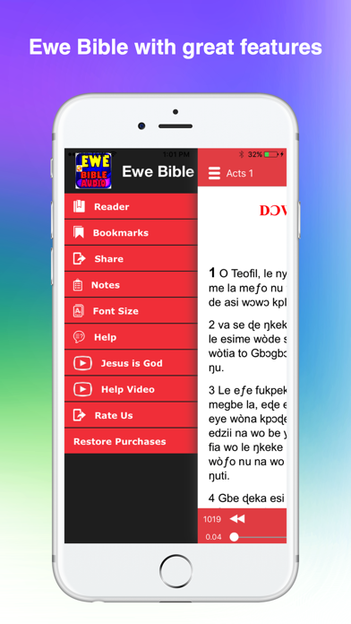 Screenshot #3 pour Ewe Bible