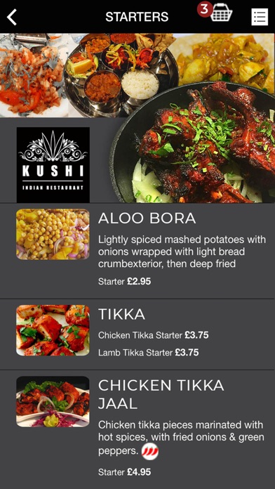 Kushi Indian Restaurant screenshot 4