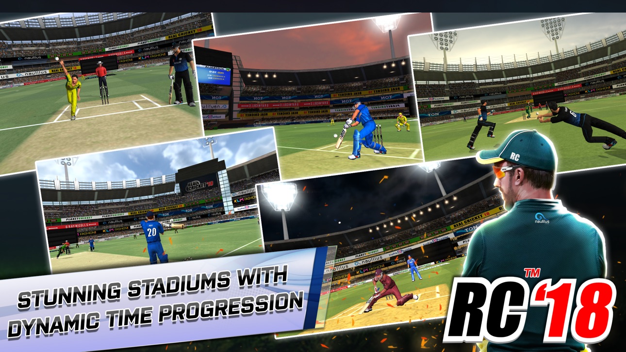 Real Cricket™ 18 - Free Hack screenshot 3 - iOS game interface