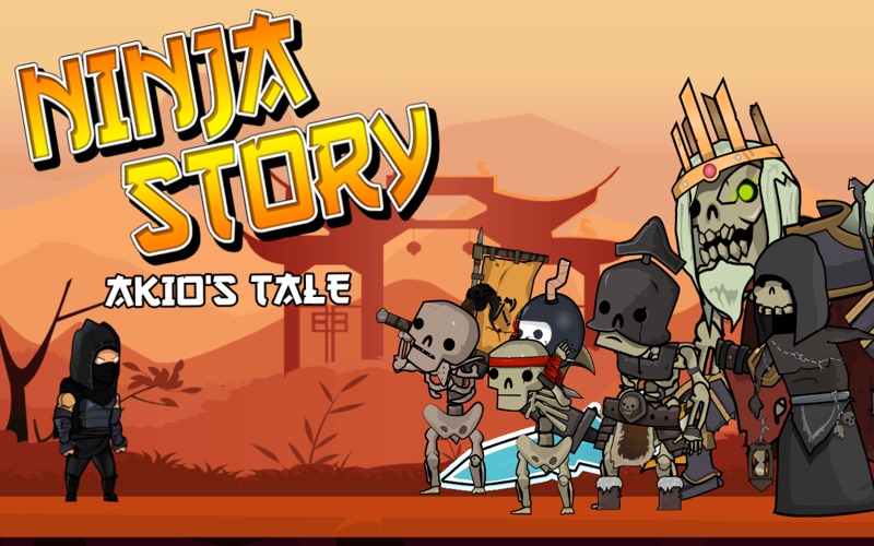 ninja story: akio's tale iphone screenshot 1