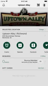 Uptowners Club screenshot #1 for iPhone