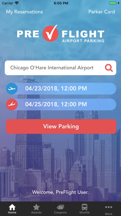 PreFlight Airport Parking