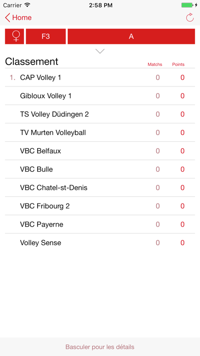 Screenshot #3 pour SVRF - Freiburger Volleyball