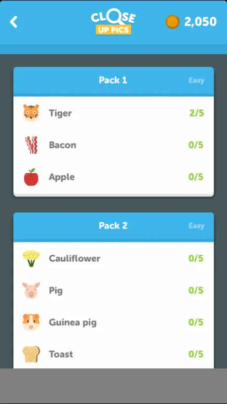 Close Up Pics 2 - Trivia Games