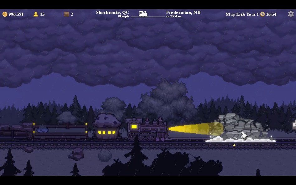 #4. Tiny Rails (macOS) Bởi: Trophy Games Canada Inc.