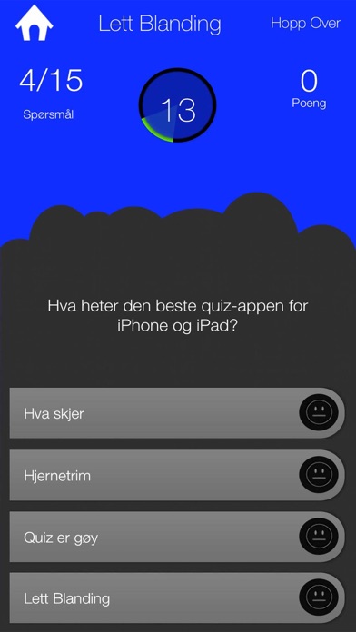 Screenshot #1 pour Lett Blanding - Quiz For Alle