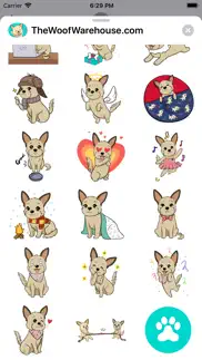 dog stickers by woof warehouse iphone screenshot 4
