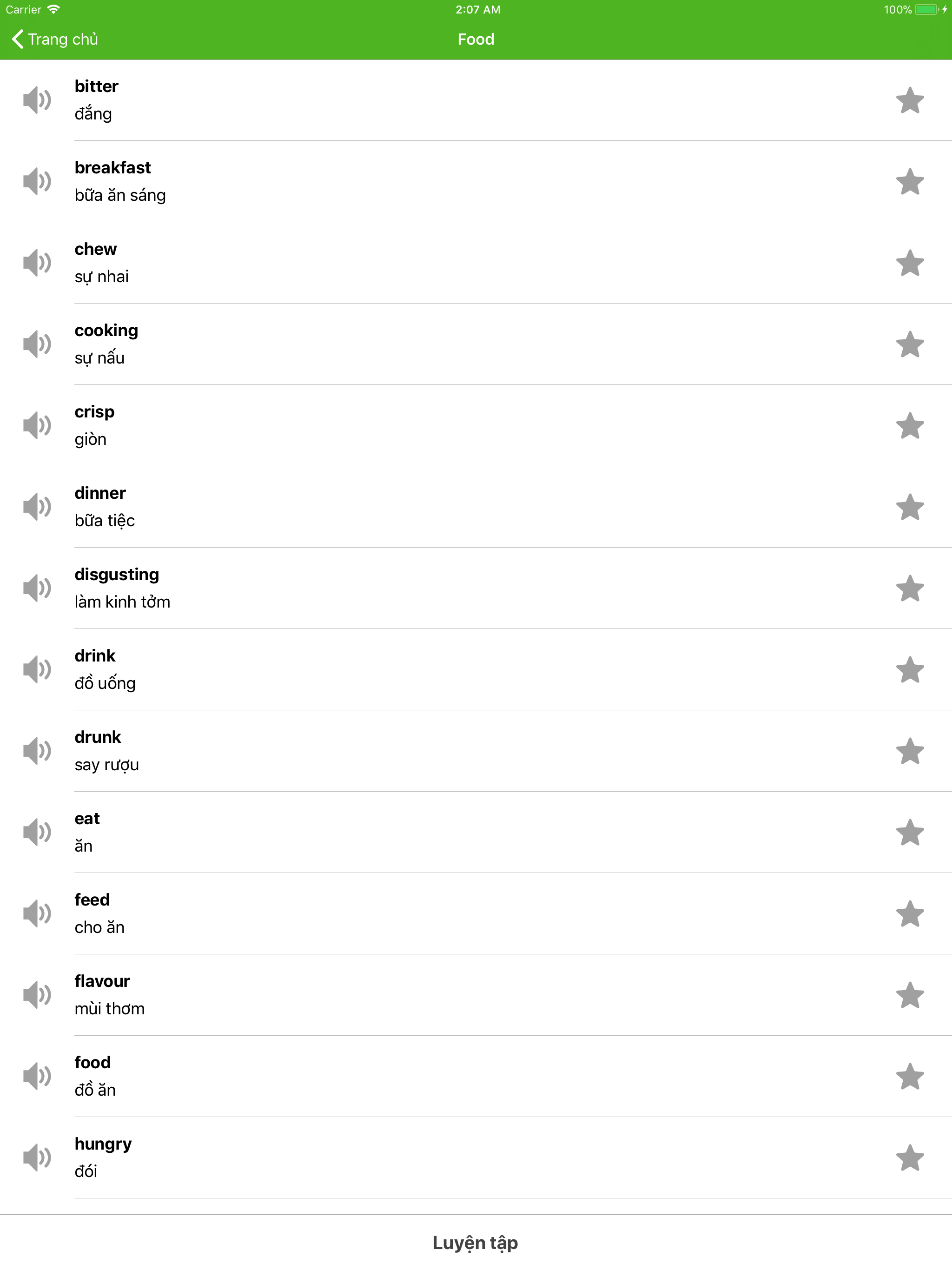 Học từ vựng Tiếng Anh screenshot 9
