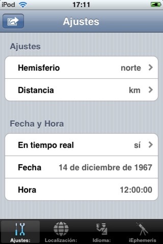 iEphemeris Pro screenshot 4