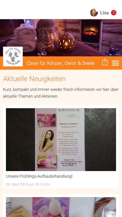 Oase für Körper, Geist & Seele