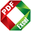 PDF to Excel + icon