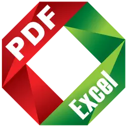 PDF to Excel + app icon
