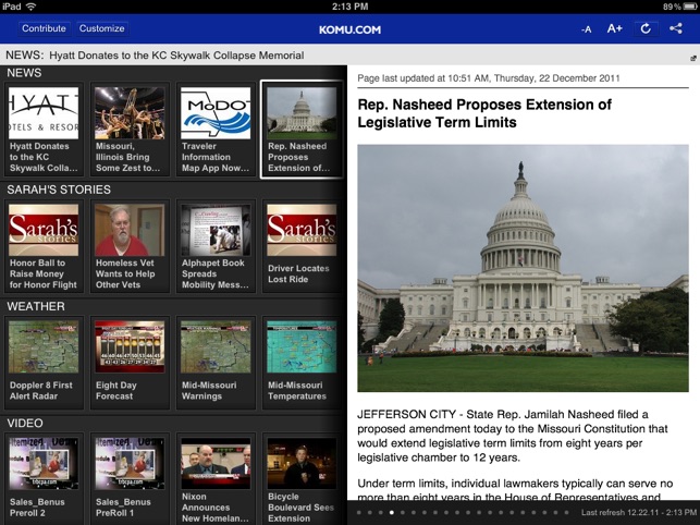 KOMU 8 for iPad(圖2)-速報App