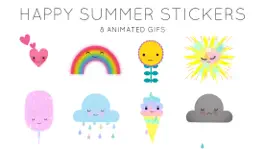 Game screenshot Happy Summer Stickers apk