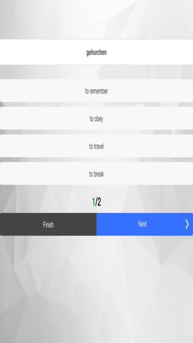 German adjectives Quiz screenshot 4