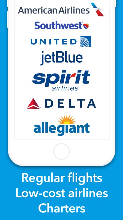 Cheap flights — All airlines