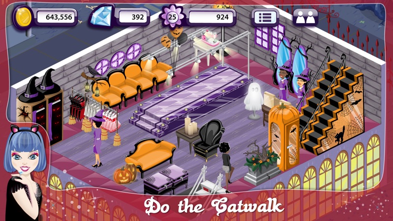 Fashion Design World Halloween screenshot 2