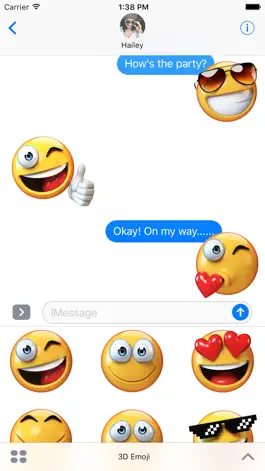 Game screenshot Emojis - 3D Emoji Stickers mod apk