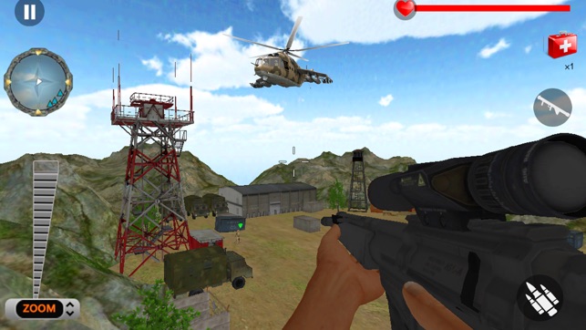 Silent Assassin Sniper shooter(圖2)-速報App