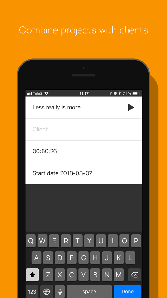 #2. Punch In - Time Tracker (iOS) 由: Kidpilot