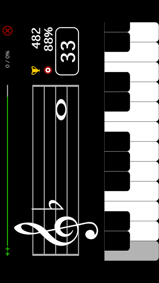 #3. Piano Notes! - Learn To Read Music (iOS) 由: Visions Encoded Inc.