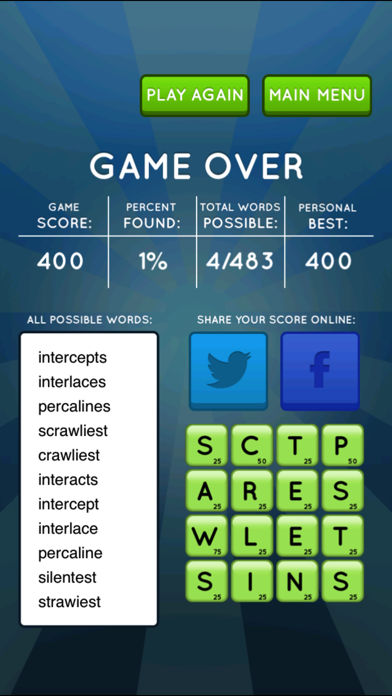 Screenshot #3 pour Word Seek HD