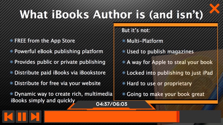 Course for iBooks Author 101 screenshot-3