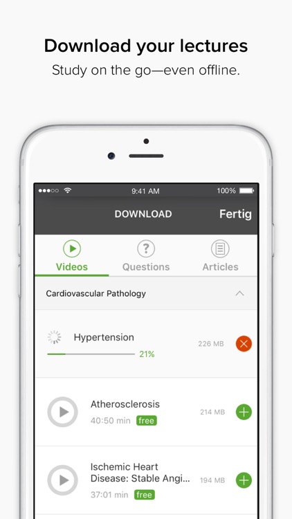 Lecturio: Study for Medical School, USMLE, MCAT screenshot-4