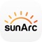 sunArc is designed to provide the user with the ability to see the current azimuth of the sun, along with the rising and setting times from you current location, or the ability is offered to search for an address or landmark and view the times for that location