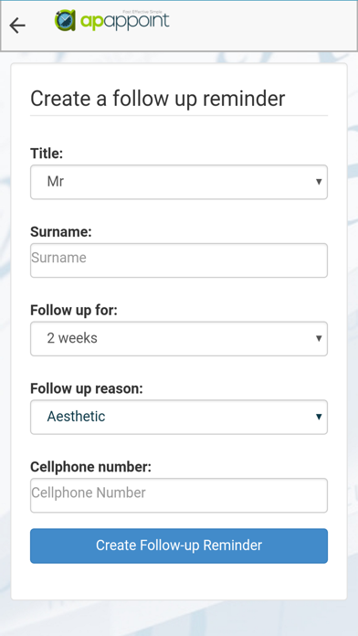 How to cancel & delete Apappoint from iphone & ipad 3