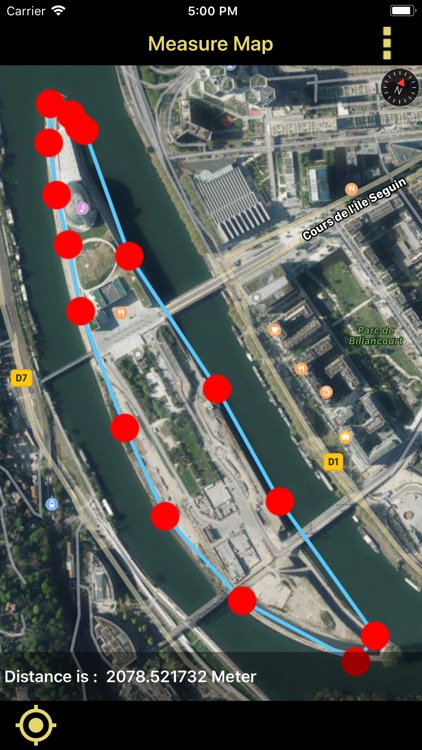 Distance & Area Measure On Map screenshot-3