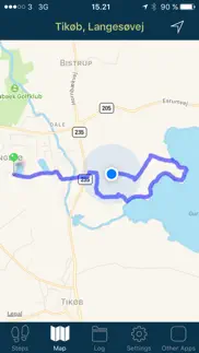 isteps gps pedometer pro iphone resimleri 2