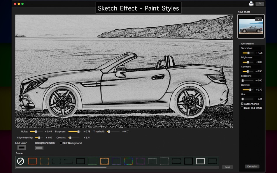#5. Sketch Effect - Paint Styles (macOS) 由: Clovis Michel Pedroso Picanco