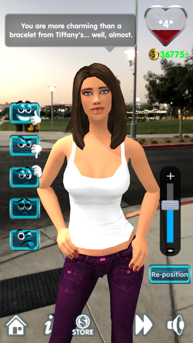 My Virtual Girlfriend AR Screenshot