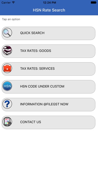 HSN RATE SEARCH screenshot 3