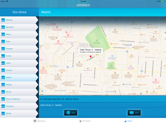 iOrtodoncis iPad screenshot 4 - Medical app
